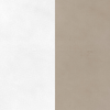 Cinzento-acastanhado / Branco